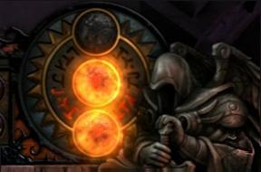 The Fury orb for the Barbarian, as seen in Blizzcast episode 8.
