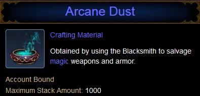 Exquisite Essence tooltip.