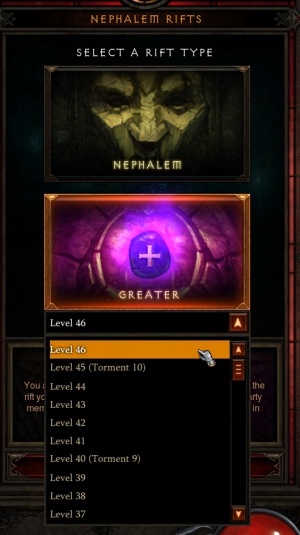 Diablo 3 Torment Chart