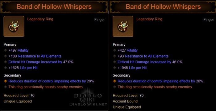 Band Of Hollow Whispers Diablo Wiki